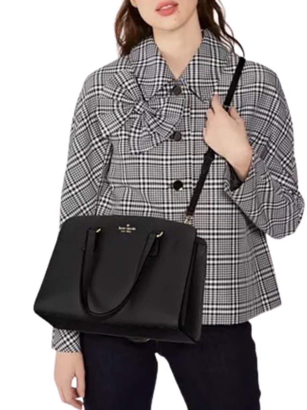 EUC Kate Spade Patterson Drive Geraldine satchel with matching Shoulder Strap